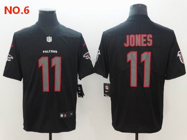 Men's Atlanta Falcons 11 Julio Jones Jesey NO.6;